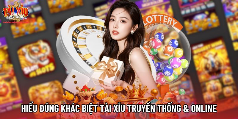Hiểu đúng khác biệt tài xỉu truyền thống và tài xỉu online Hiểu đúng khác biệt tài xỉu truyền thống và tài xỉu online