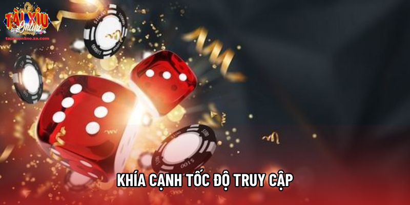 Khía cạnh tốc độ truy cập Khía cạnh tốc độ truy cập