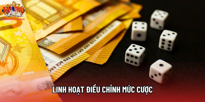 Linh hoạt điều chỉnh mức cược Linh hoạt điều chỉnh mức cược